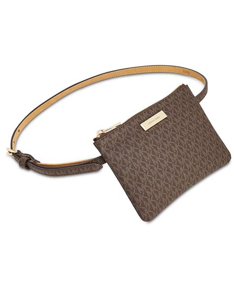 macys michael kors bedford crossbody|Michael Kors fanny pack belt.